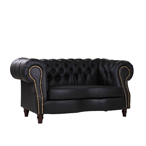 2 Sitzer Couch LINCOLN im Chesterfield Look 