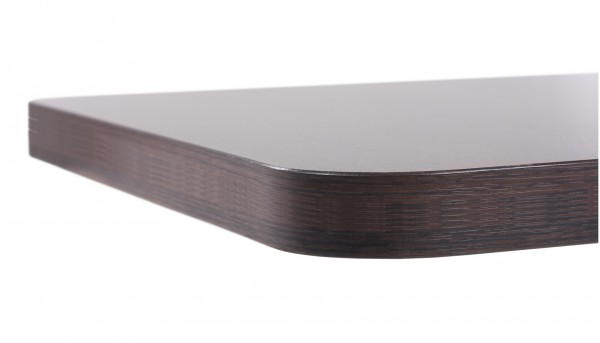 Tischplatte Laminat (HPL) abgerundet - 40 mm stark