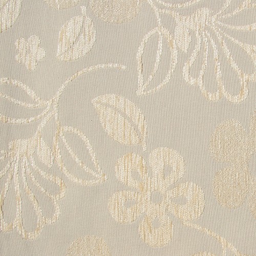 Stoff mit Blumen-Muster GL1 beige